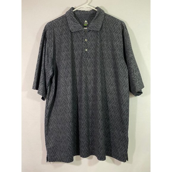 Bolle Golf Polo Shirt with Geometric Pattern - Picture 2 of 8